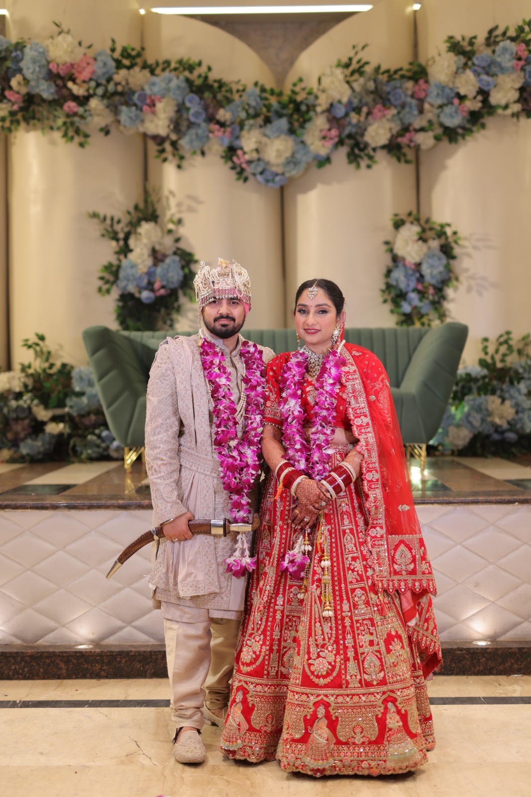 4K drone wedding videography Delhi NCR by Golden Frame Films